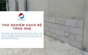 Dịch vụ thử nghiệm gạch bê tông nhẹ