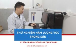 Thử nghiệm hàm lượng VOC trong sơn