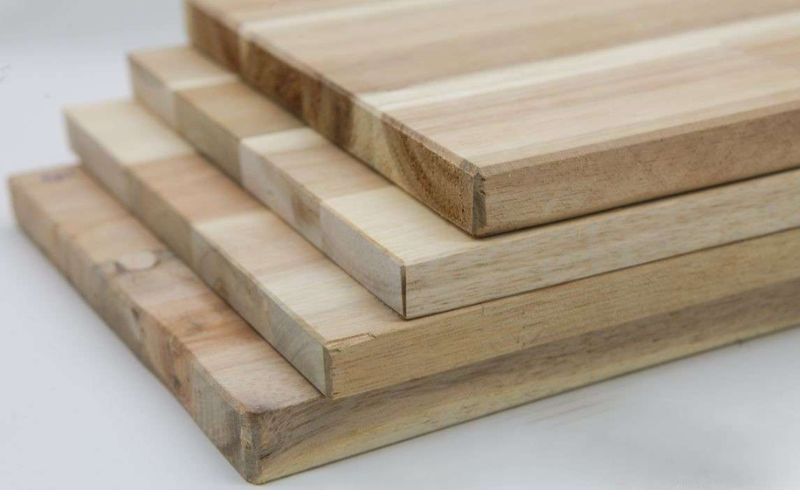 Mẫu gỗ ghép bằng keo 