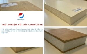 Thử nghiệm gỗ xốp Composite