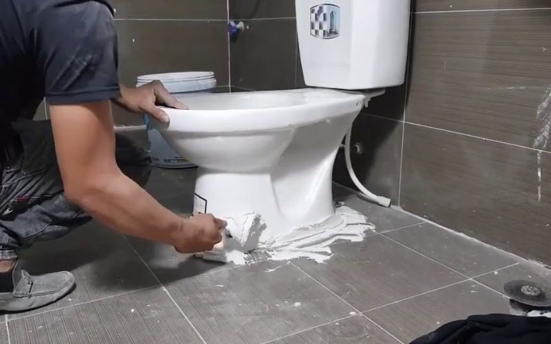 Lấy mẫu thử nghiệm sứ vệ sinh