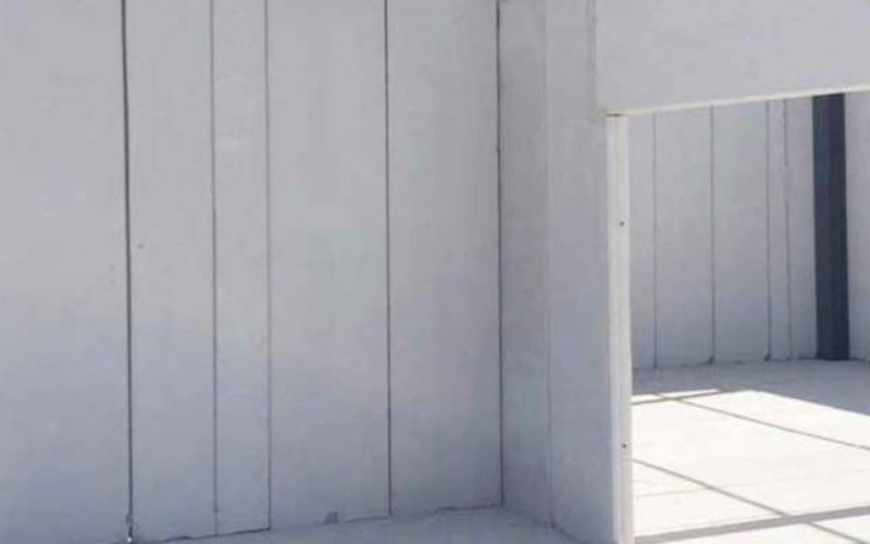 Tấm tường bê tông khí chưng áp được thử nghiệm và đưa vào sử dụng 