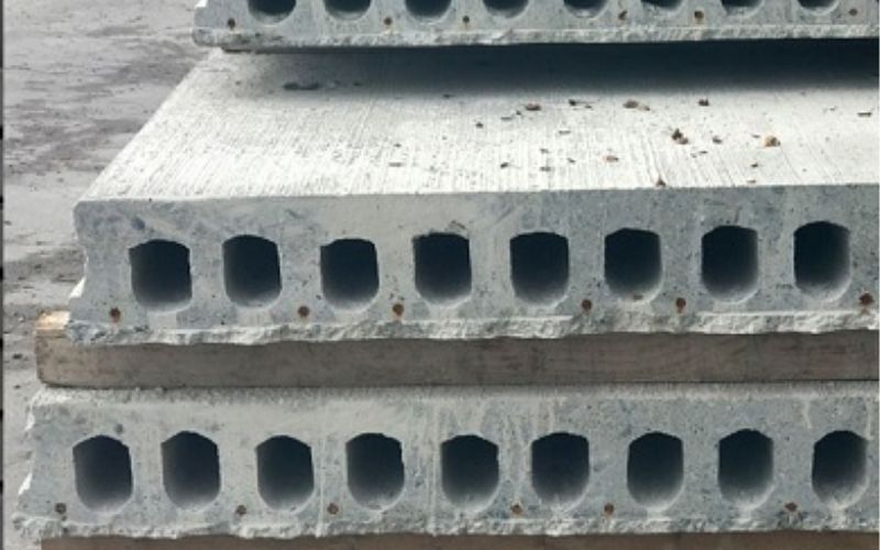 Hình ảnh mẫu tấm tường rỗng bê tông đúc sẵn 