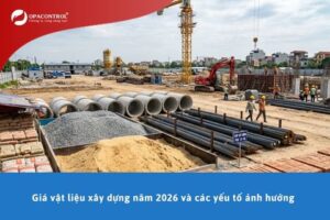 Giá vật liệu xây dựng năm 2026 và các yếu tố ảnh hưởng
