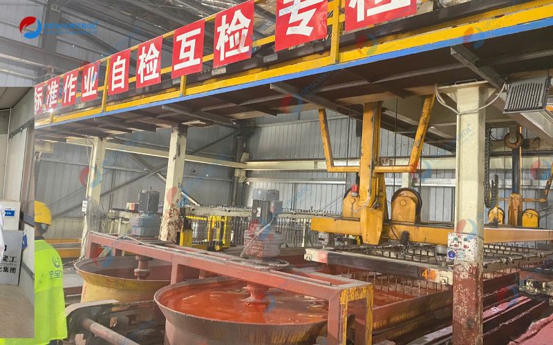 Dây chuyền sản xuất tại nhà máy ở Huệ Châu, Trung Quốc