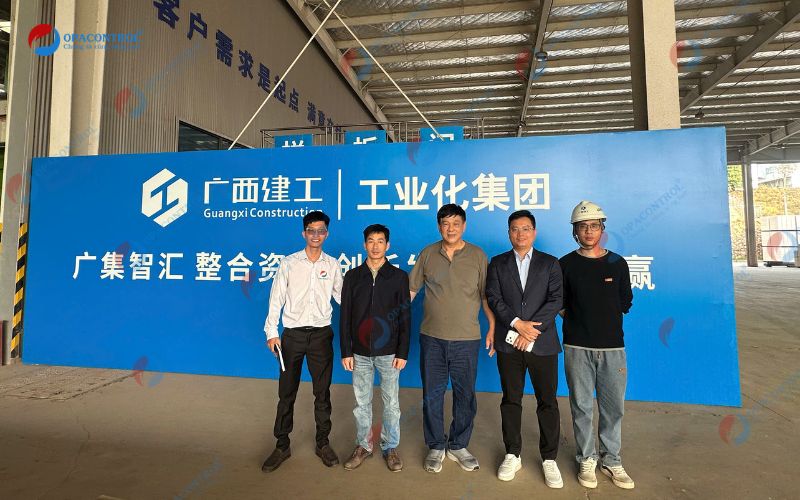 Đoàn chuyên gia OPACONTROL đánh giá hợp quy tại nhà máy Tín Thành ở Trung Quốc