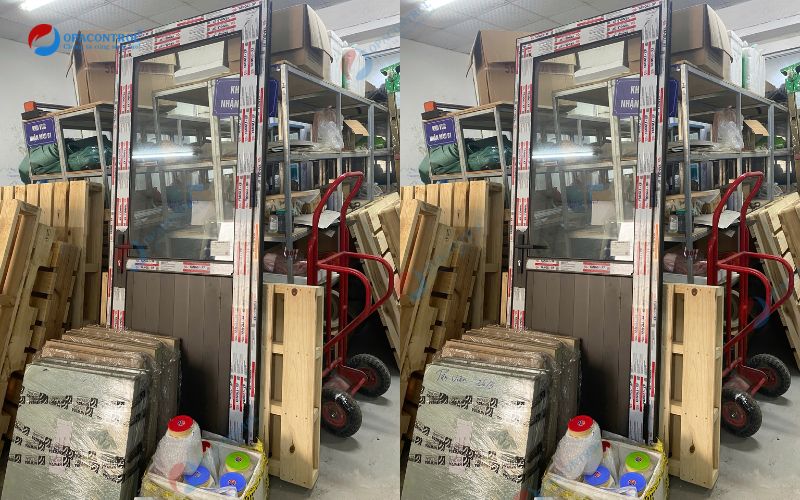 Mẫu cửa phục vụ thí nghiệm kiểm định chất lượng tại OPACONTROL