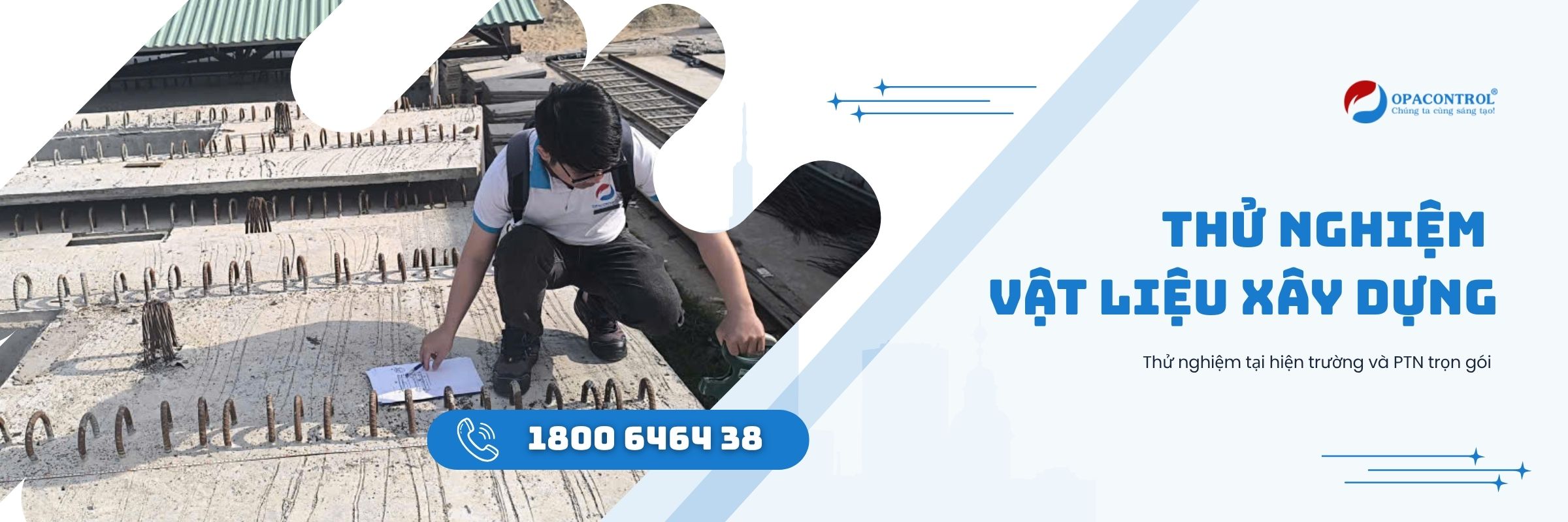 Banner thử nghiệm tại OPACONTROL