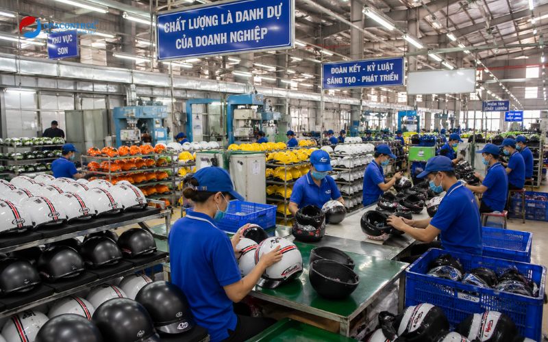 Đơn vị sản xuất mũ bảo hiểm cần có chứng nhận ISO