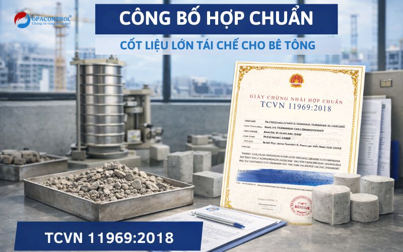 Quy trình công bố hợp chuẩn sản phẩm Cốt liệu lớn tái chế cho bê tông