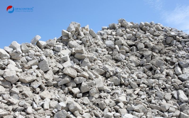 Hình ảnh Cốt liệu lớn tái chế cho bê tông