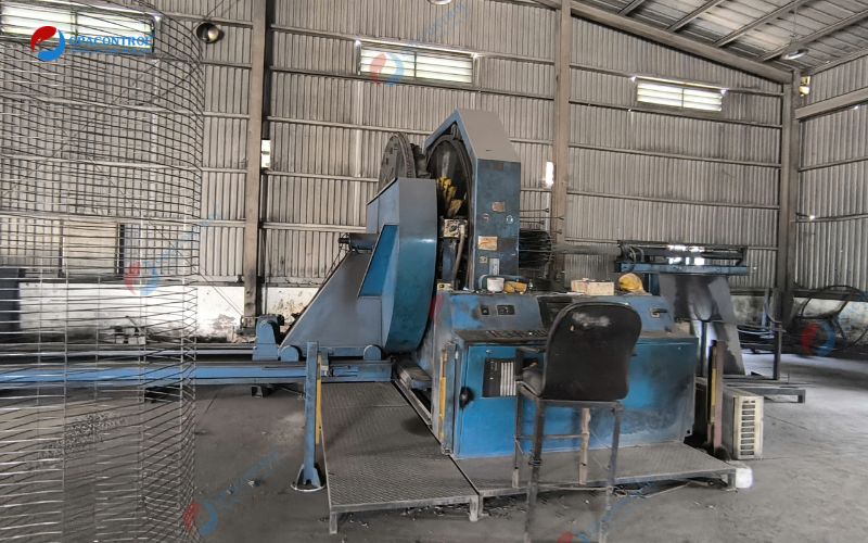 Một số máy móc sản xuất cống bê tông cốt thép của Công Ty CP Đầu tư và Xây dựng Bình Dương ACC