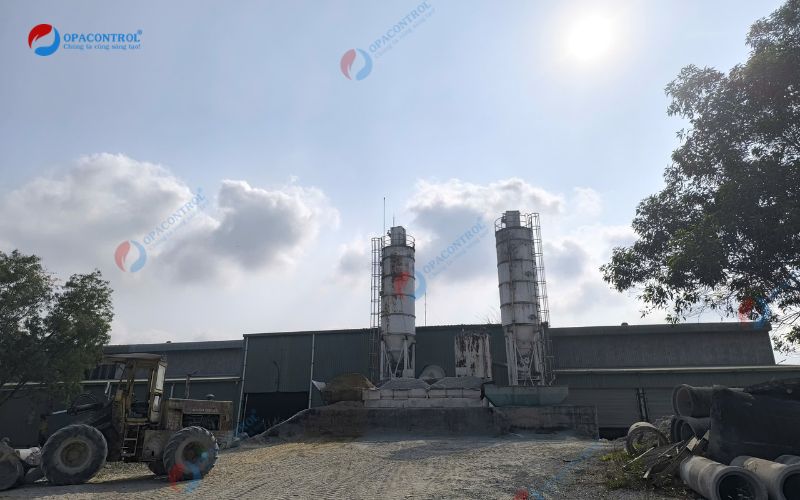 Nhà máy sản xuất cống bê tông cốt thép của Công Ty CP Đầu tư và Xây dựng Bình Dương ACC