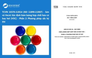 TCVN 10370-2:2014 (ISO 11890-2:2007) - Sơn và Vecni: Xác định hàm lượng hợp chất hưu cơ bay hơi (VOC) - Phần 2: Phương pháp sắc ký khí