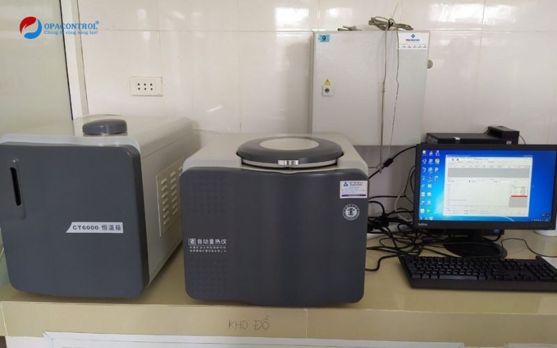 Máy đo trị số tỏa nhiệt của than đá 