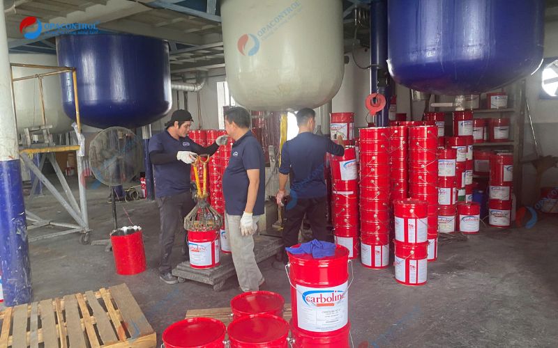Quy trình sản xuất sơn tại Công ty TNHH Carbolline