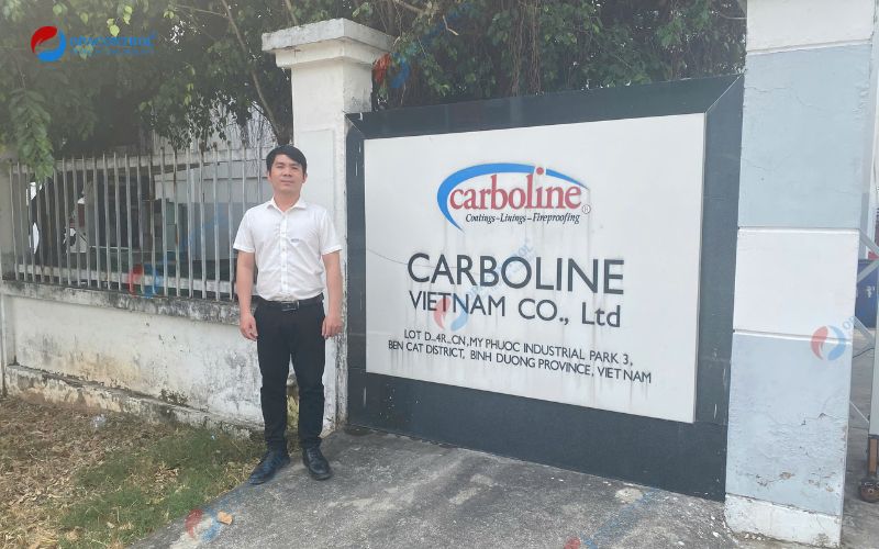 Các chuyên gia OPACONTROL đến tại công ty TNHH Carbolline thực hiện hoạt động đánh giá hợp quy sơn 
