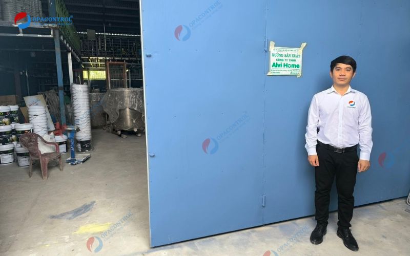 Chuyên gia OPACONTROL đến đánh giá hợp quy sơn nhũ tương cho đối tác sản xuất của Công ty Cổ phần xây lắp sản xuất và thương mại Sơn Việt