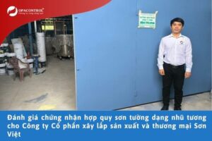 Đánh giá chứng nhận hợp quy sơn tường dạng nhũ tương cho Công ty Cổ phần xây lắp sản xuất và thương mại Sơn Việt