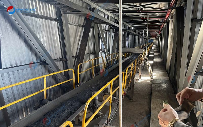 Dây chuyền sản xuất tro xỉ tại Công ty Cổ phần Cofor