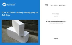 TCVN 3117:2022 - Bê tông - Phương pháp xác định độ co