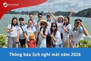 Thông báo lịch nghỉ mát năm 2026
