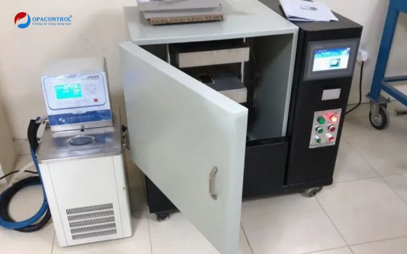 Kết cấu thiết bị thử hệ số dẫn nhiệt