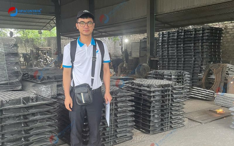Hoạt động đánh giá chứng nhận hợp chuẩn nắp hố ga tại Công ty TNHH Sigen được thực hiện bởi chuyên gia OPACONTROL 