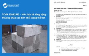 TCVN 3108:1993 - Hỗn hợp bê tông nặng - Phương pháp xác định khối lượng thể tích