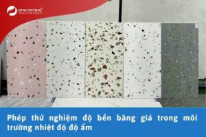 Phép thử nghiệm độ bền băng giá trong môi trường nhiệt độ độ ẩm