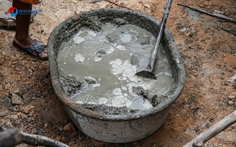 Mục đích khi thử nghiệm nước cho bê tông và vữa