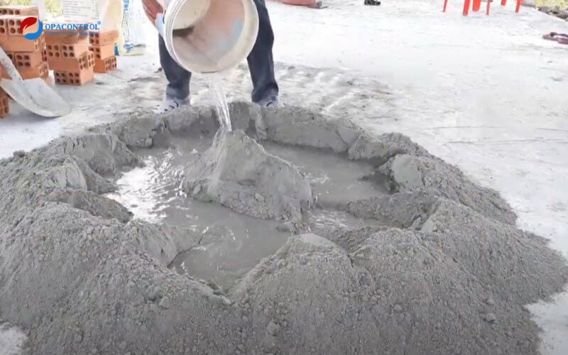 Thử nghiệm nước cho bê tông và vữa là gì? 