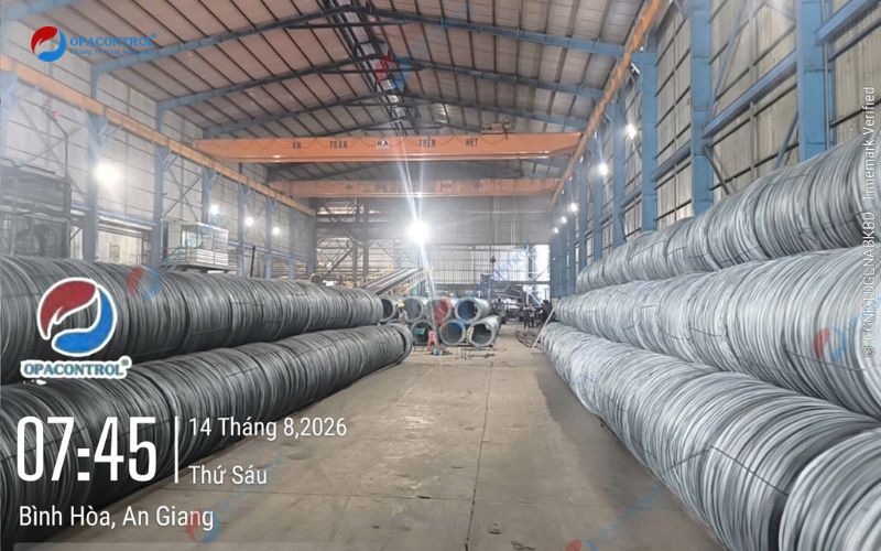 Sản xuất thép tại Công ty TNHH Tiến Bộ