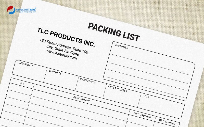 Packing list là gì?