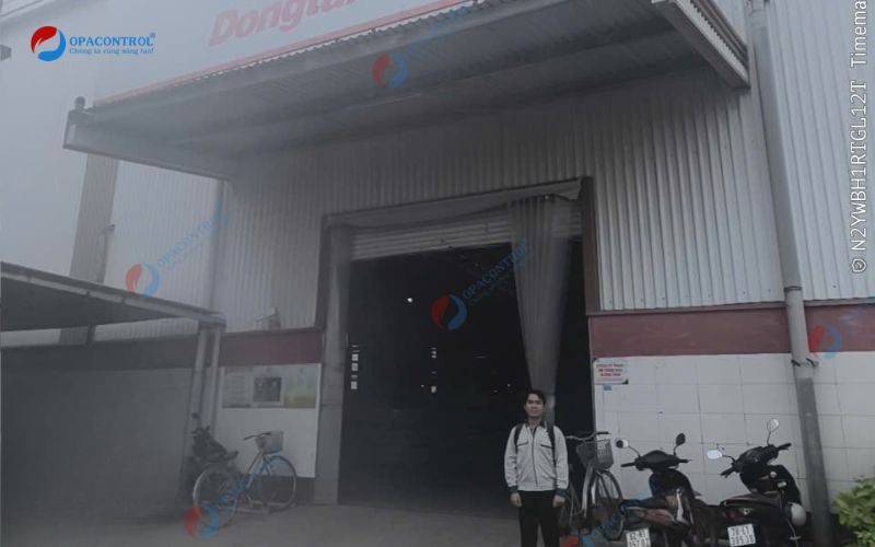 Chuyên gia OPACONTROL đến đánh giá thử nghiệm tại hiện trường cho Công ty Cổ phần Đồng Tâm 